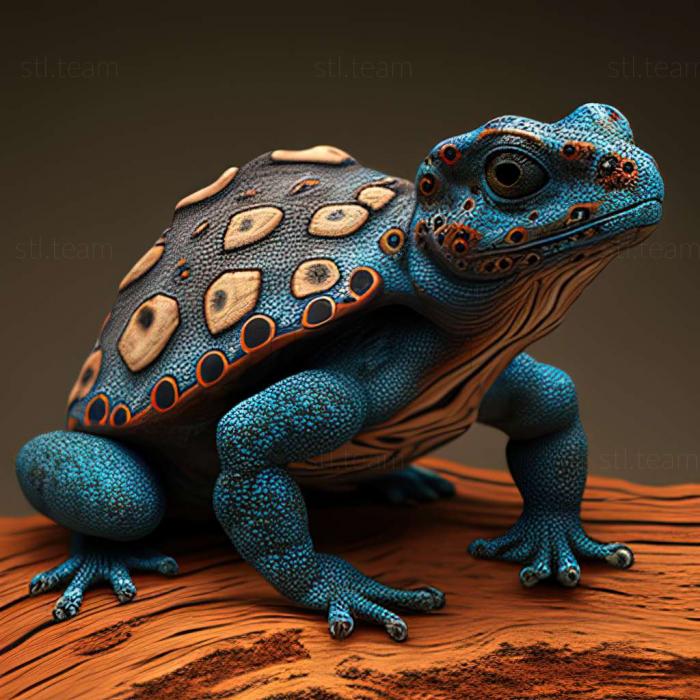 3D модель Loxops caeruleirostris (STL)